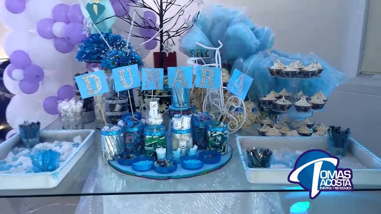 FROZEN DECORACIÓN