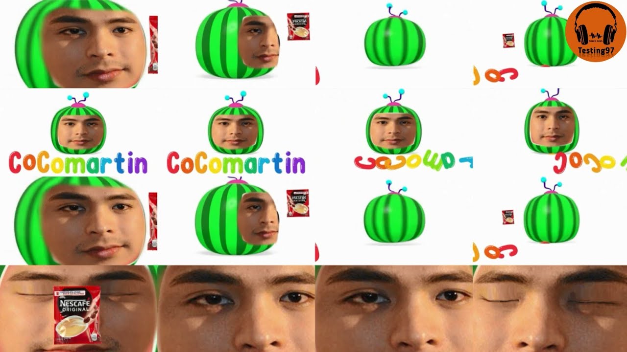 Cocomelon Coco Martin Logo Intro Synchronize 16 Times | SyncsUp