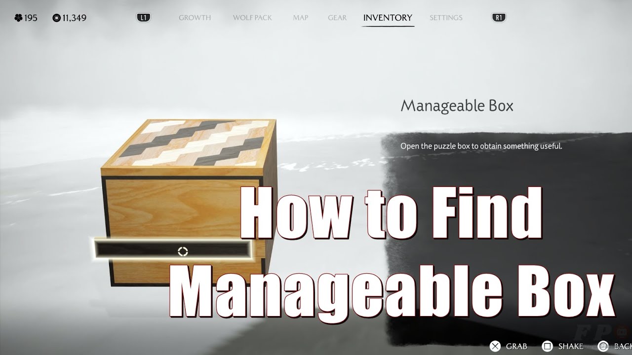 Ghost of Yotei - How to Find Manageable Box