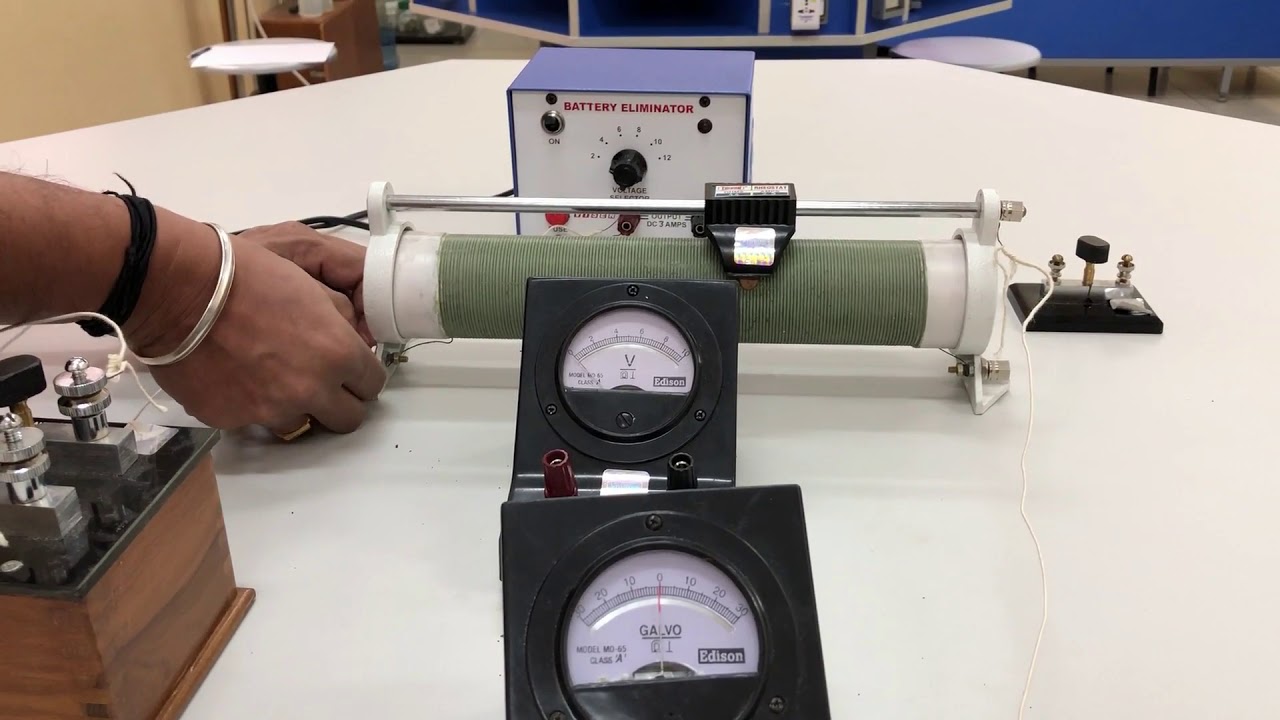 TO CONVERT A GALVANOMETER (OF KNOWN FIGURE OF MERIT AND RESISTANCE) INTO A VOLTMETER .PRAKASH