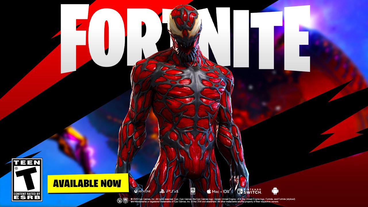 Fortnite Carnage Skin Trailer (Season 8)