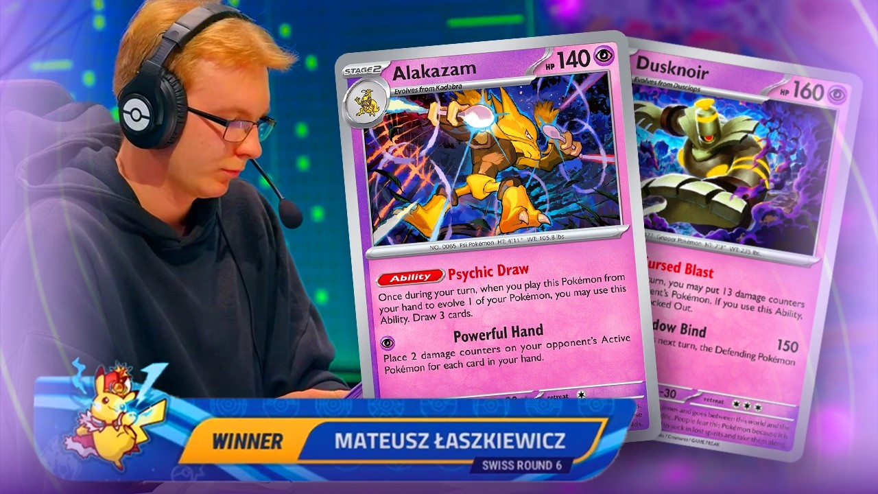 Эта колода на Alakazam и Dusknoir вошла в топ-8 на Чемпионате мира!