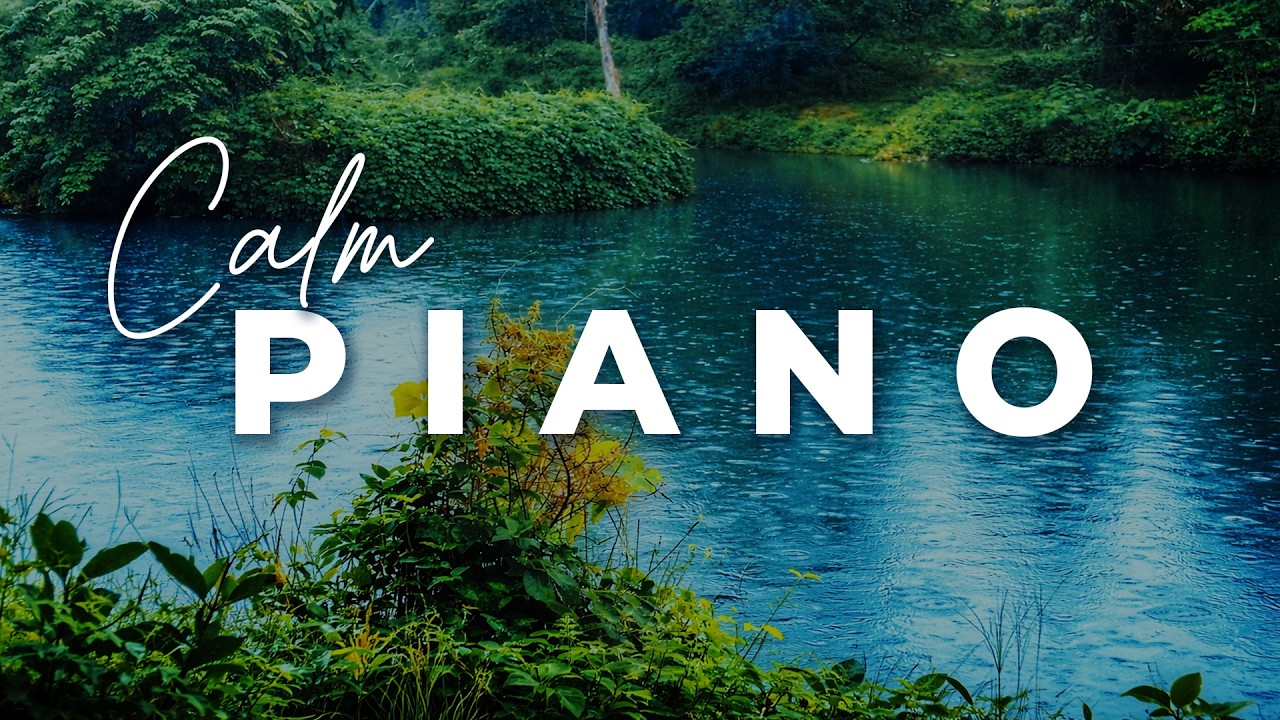 Relaxing Piano & Rain Sounds for Study & Work | 1 Hour Deep Focus Music