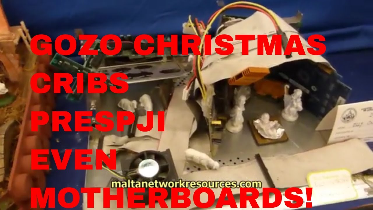 The First Gozo by Night Christmas in Gozo Ghawdex 2014 Cribs Presepji Choirs