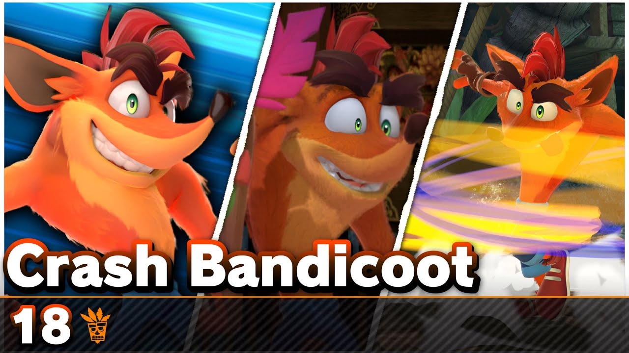 18: Crash Bandicoot - Super Smash Bros. Ultimate | Mod Showcase
