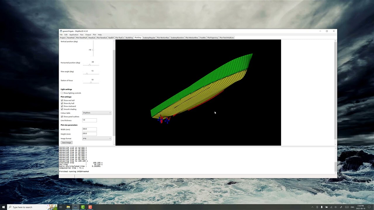 Overview of the ShipMo3D toolset