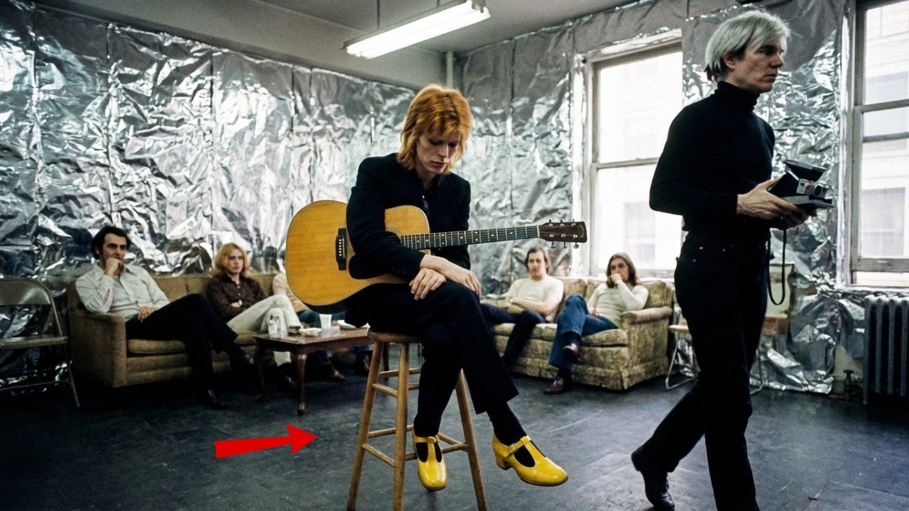 David Bowie Spent 30 MINUTES with Andy Warhol — What Happened in that Room Haunted him for DECADES
