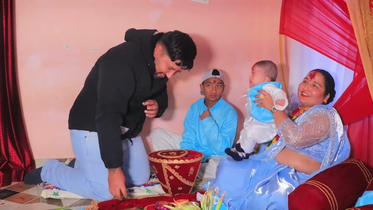 Subha annaprashan (abbyans Thapa )babu ❤️💖#youtube #allyoutuber 