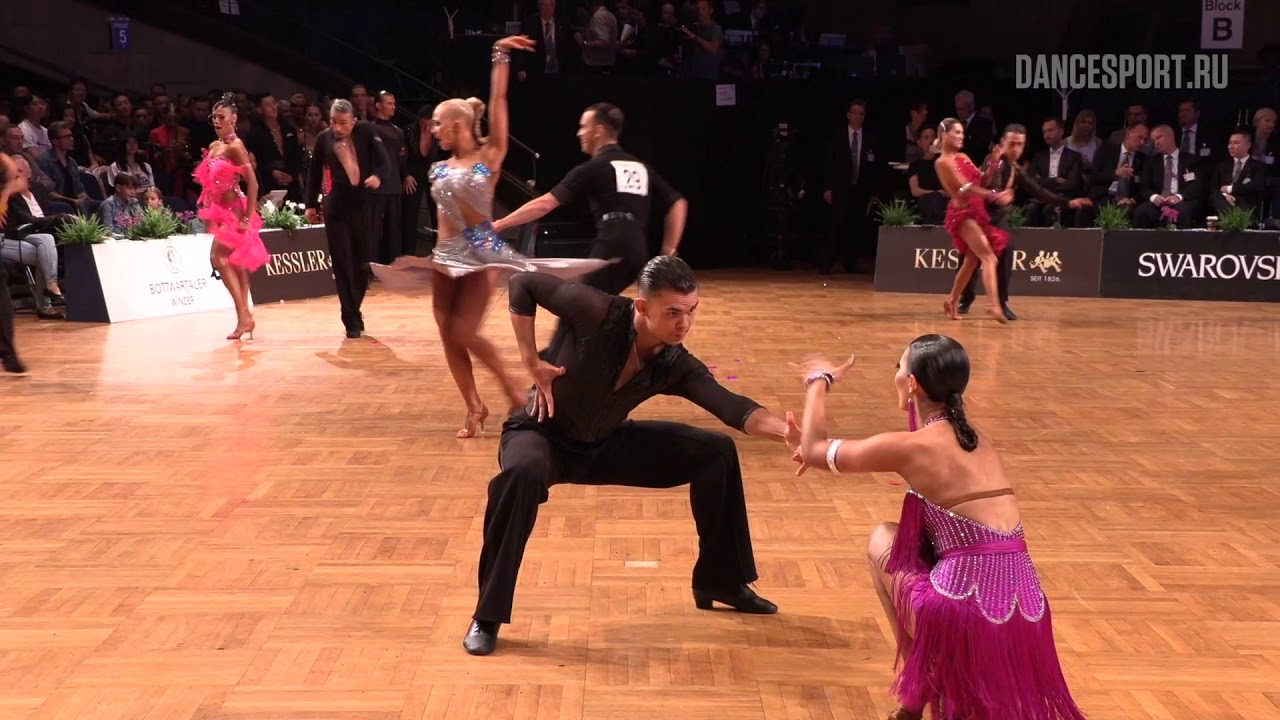 Ilja Kubrin - Daria Kolomizki GER | Jive | WDSF GrandSlam Latin | GOC 2018