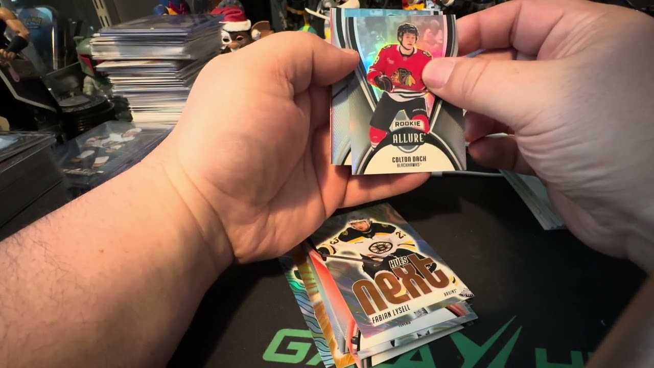 25/25 Allure and we hit a couple nice Celebrini cards!