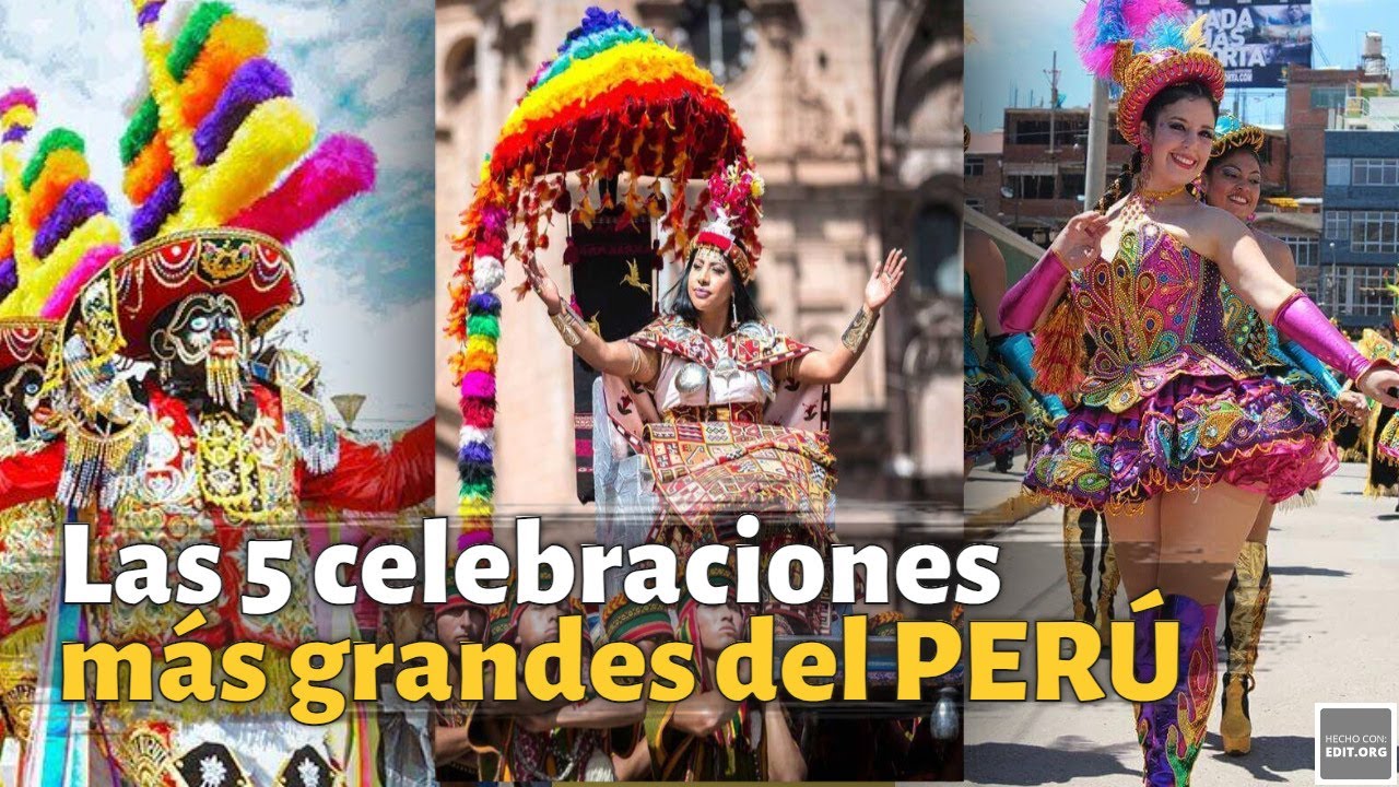 LAS 5 FESTIVIDADES MÁS GRANDES DEL PERÚ🎉🎉