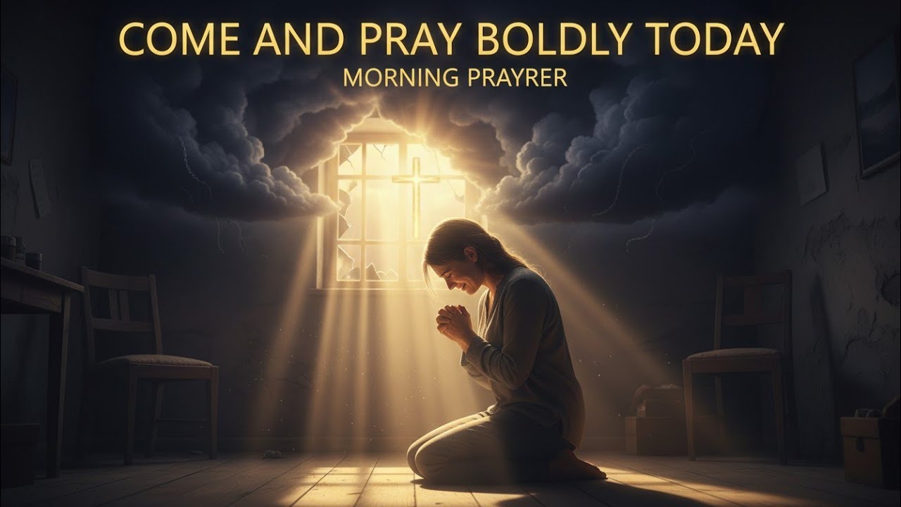 Jesus Understands Our Weakness, So Pray Boldly | Blessed Morning Prayer