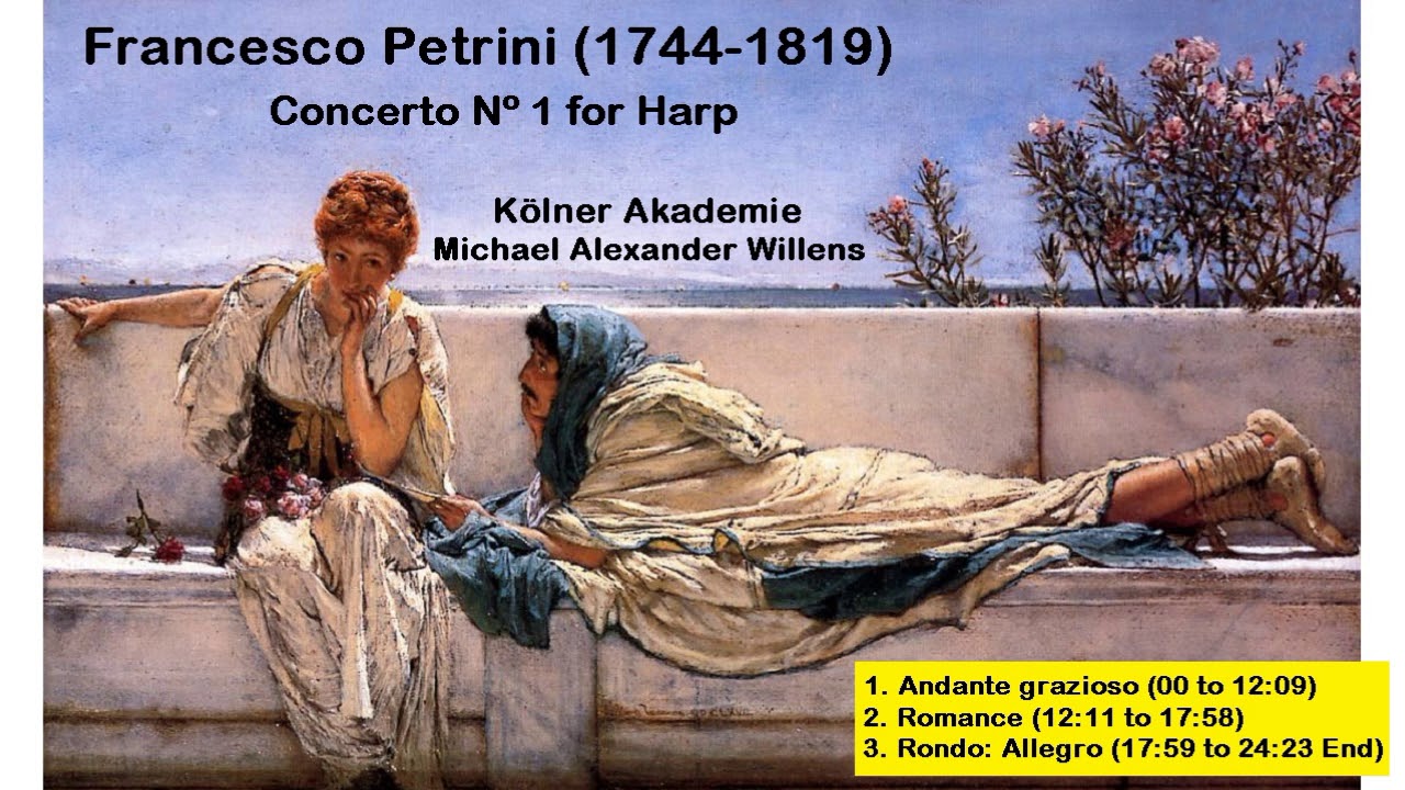 Francesco Petrini (1744-1819) - Concerto N&ordm; 1 for Harp