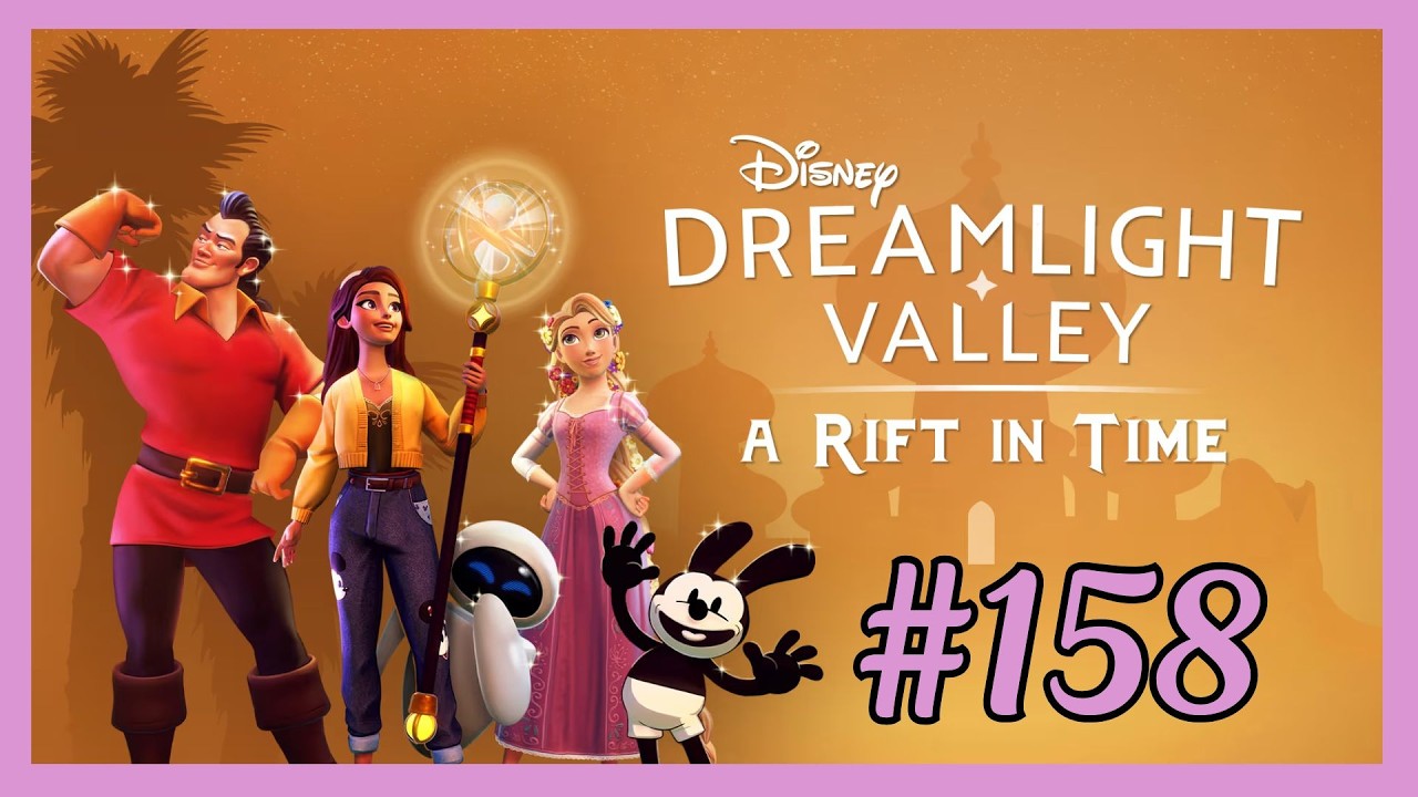 #158🔴LIVE🦋Abrimos o reino da Dama e o Vagabundo!!!🩷#disneydreamlightvalley #steam🦋