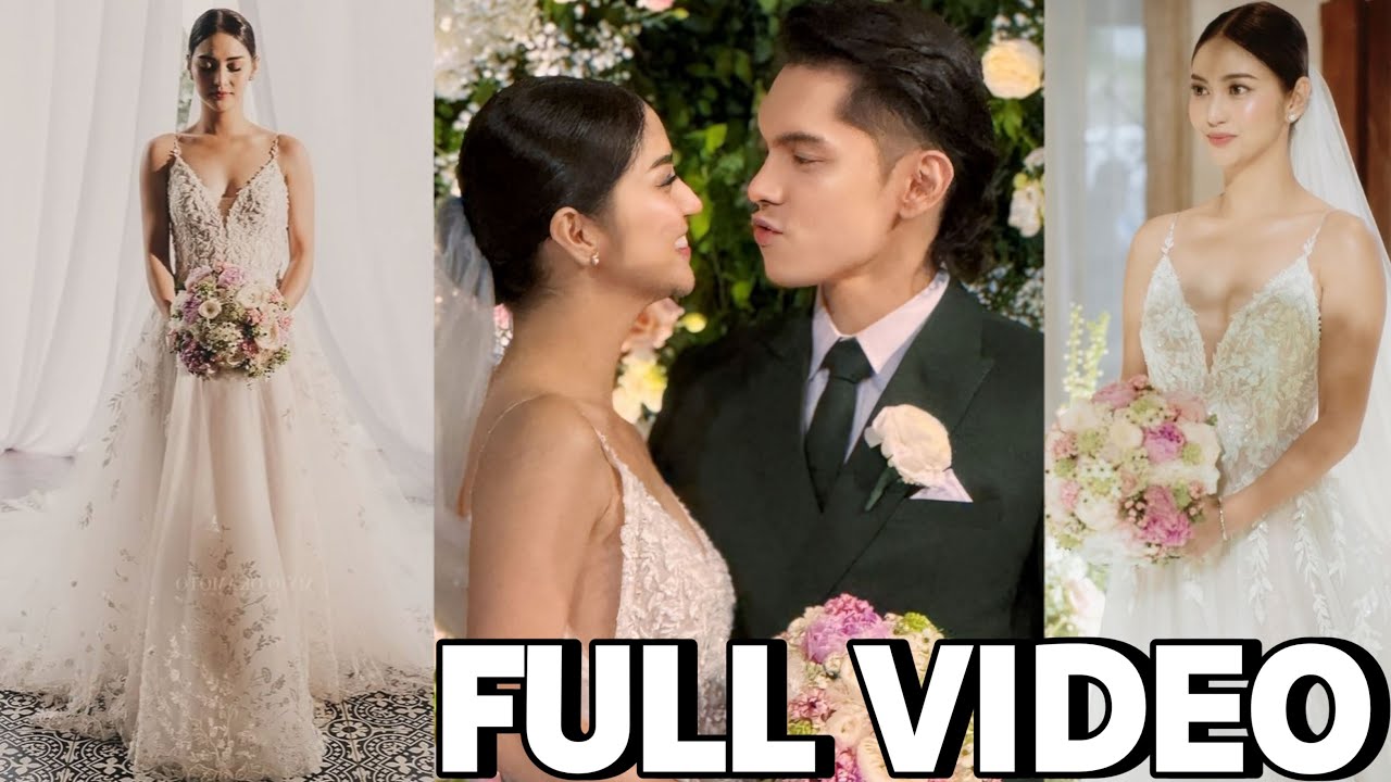 THE WEDDING Of Carlo Aquino and Charlie Dizon♥️Full Video ng Kasal ni Carlo Aquino at Charlie Dizon