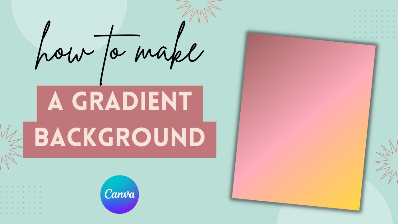 How To Make A Gradient Background in Canva (2023)