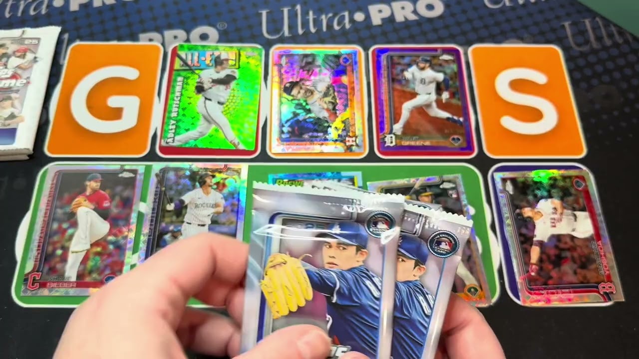 SP AND A BLACK PARALLEL - Topps 2025 Logofractor Megabox