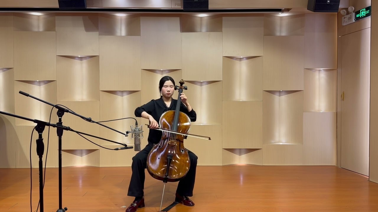 Zhang Ruiqi - Johann Sebastian Bach: Cello Suite No. 3 in C Major, BWV 1009 – VI. Gigue