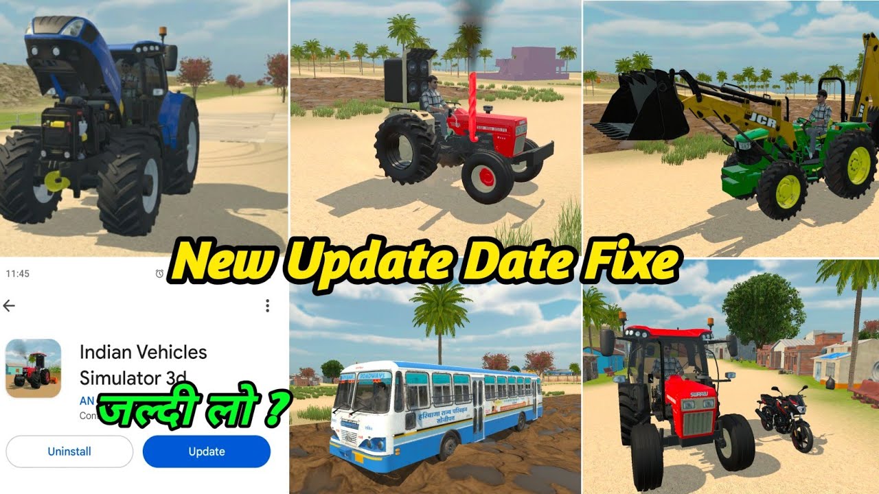 New अपडेट की Date Fixe हो गई  🤑 Indian Vehicle Simulator 3D Game Me New Update Kab Aayega 🔥|| 