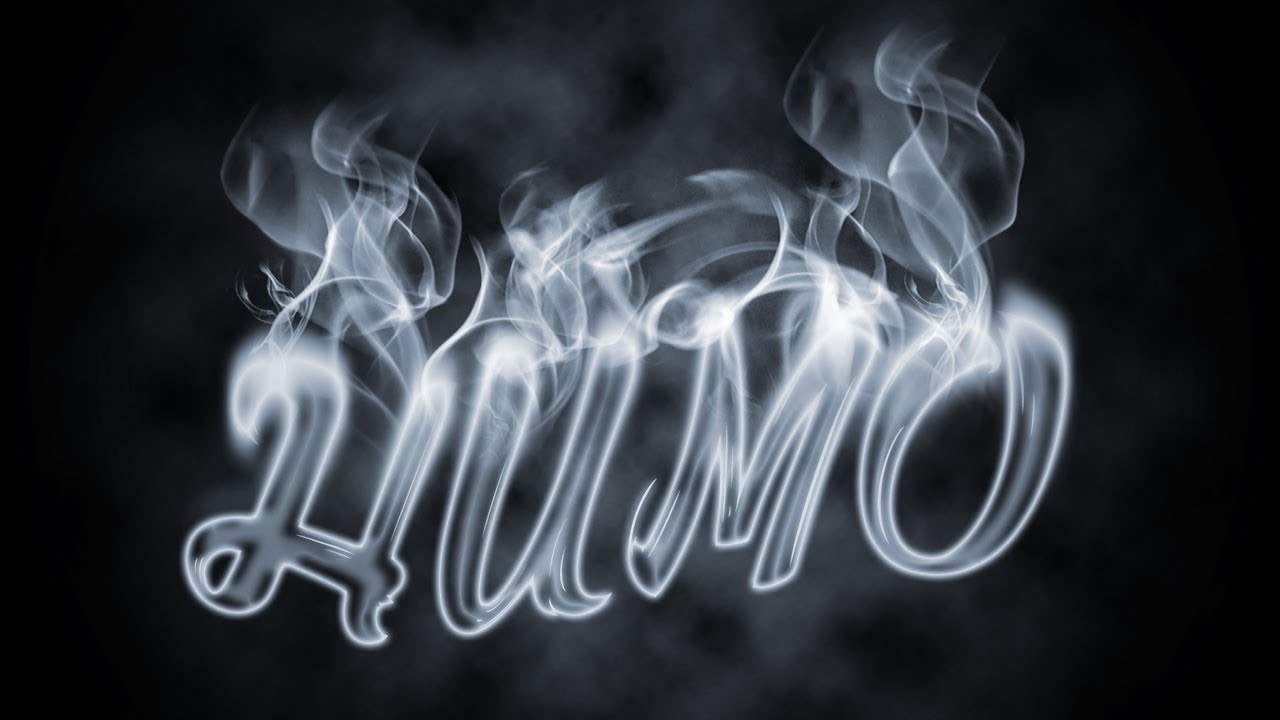 TUTORIAL ADOBE PHOTOSHOP | EFECTO TEXTO DE HUMO