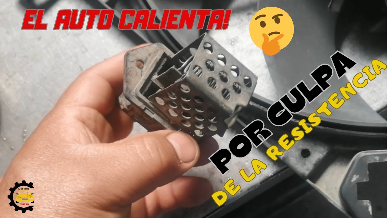 EL MOTOR SE CALIENTA POR CULPA DE LA RESISTENCIA DEL ELECTROVENTILADOR-CORSA EVOLUTION 1.8L