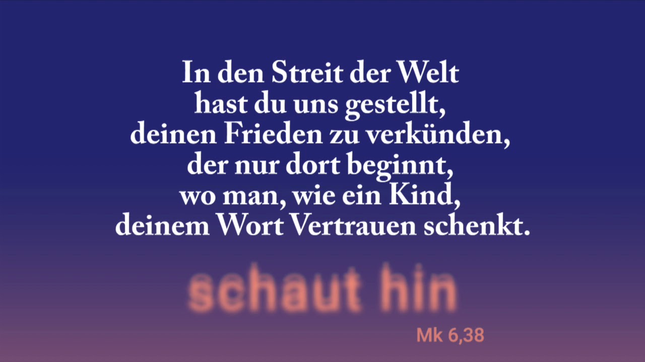 Herr wir bitten komm und segne uns - Bandbegleitung