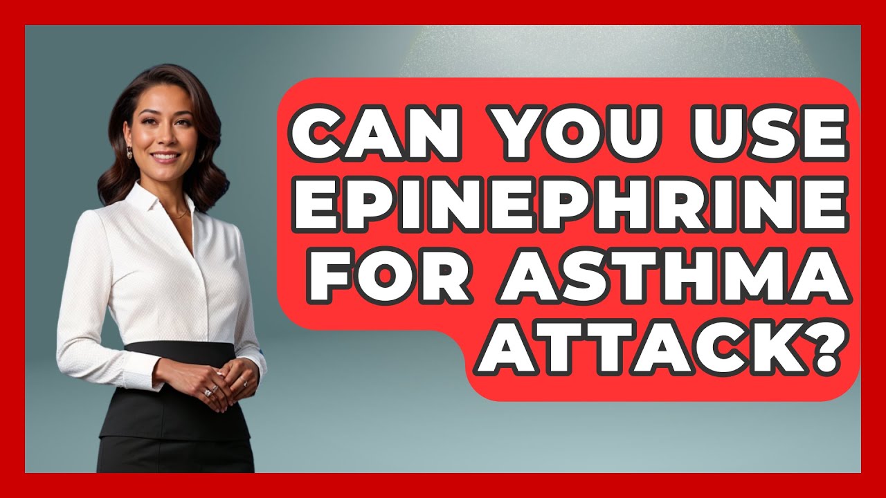 Can You Use Epinephrine For Asthma Attack? - First Response Medicine