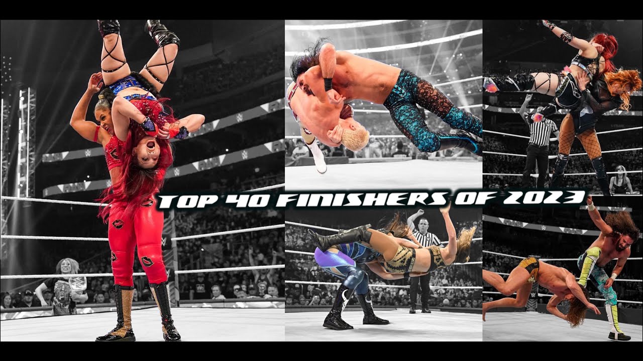 My Top 40 Favorite WWE Finishers Of 2023 {Liv Spiteful}