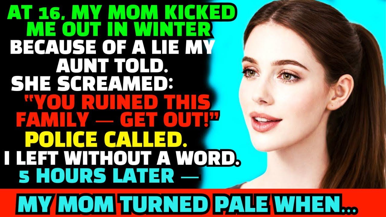 AT 16, My Mom Kicked Me Out in the Snow Because of a Lie — 5 Hours Later...