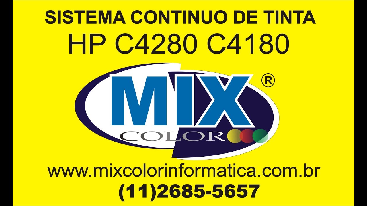 INSTALAÇÃO COMPLETA BULK INK HP C4280 C4180