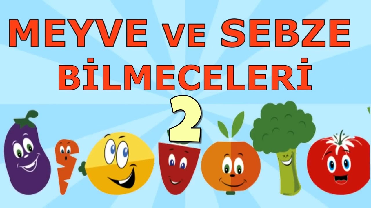 Meyve Ve Sebze Bilmeceleri 2