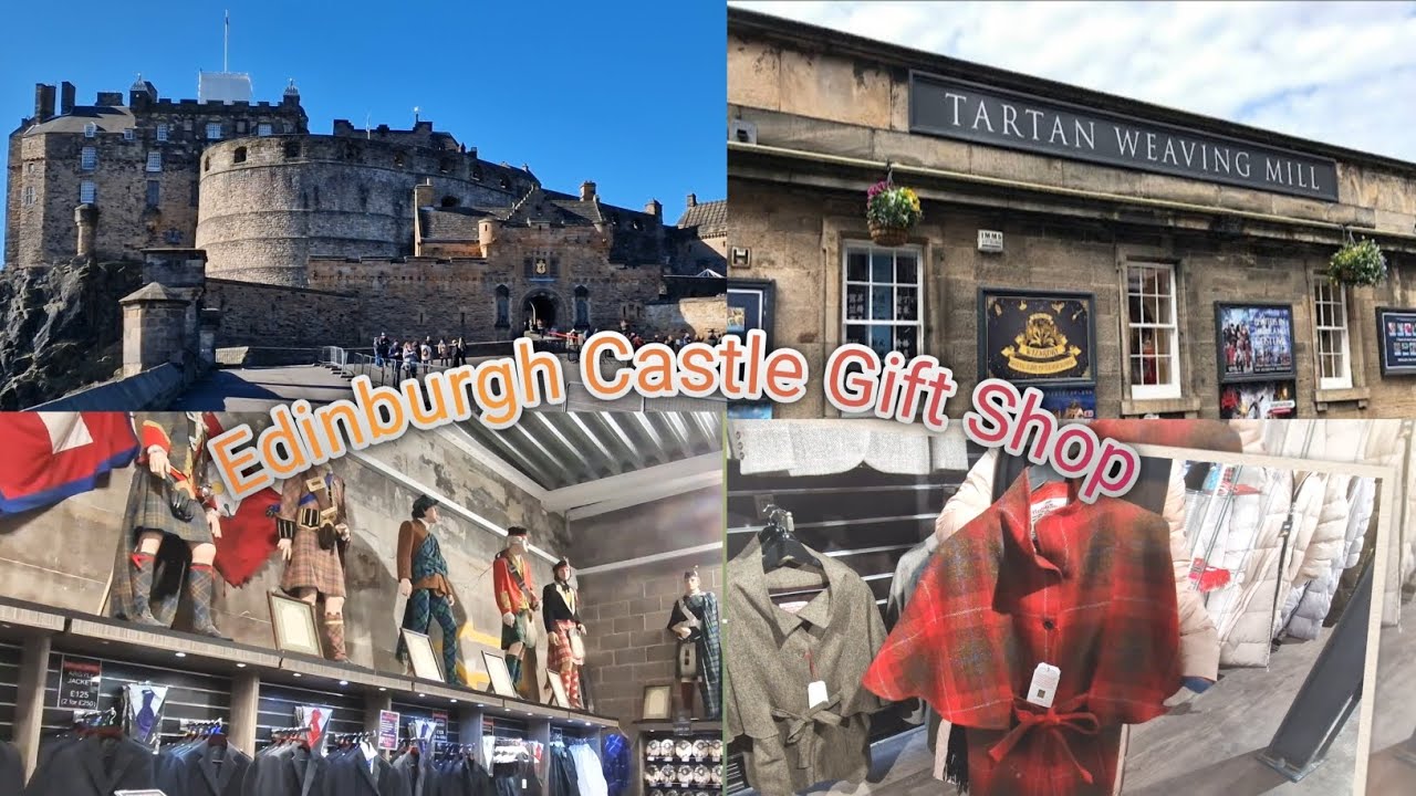 Biggest Gift Shop At Edinburgh Castle🧸🧤🧣🧦🎁 || Worth Visiting || Scotland #shopping #gift #uk