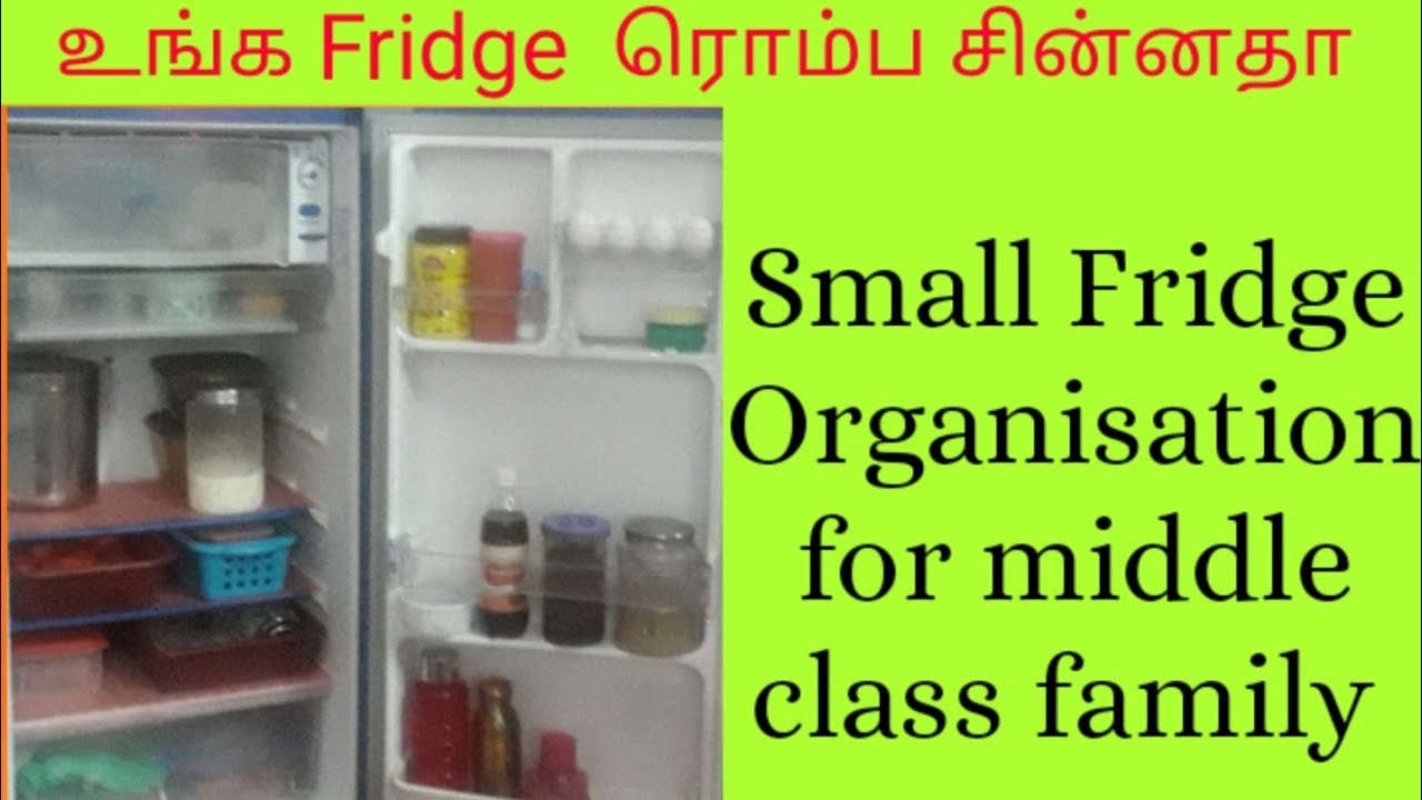 Single  door small Fridge  Organisation  in tamil