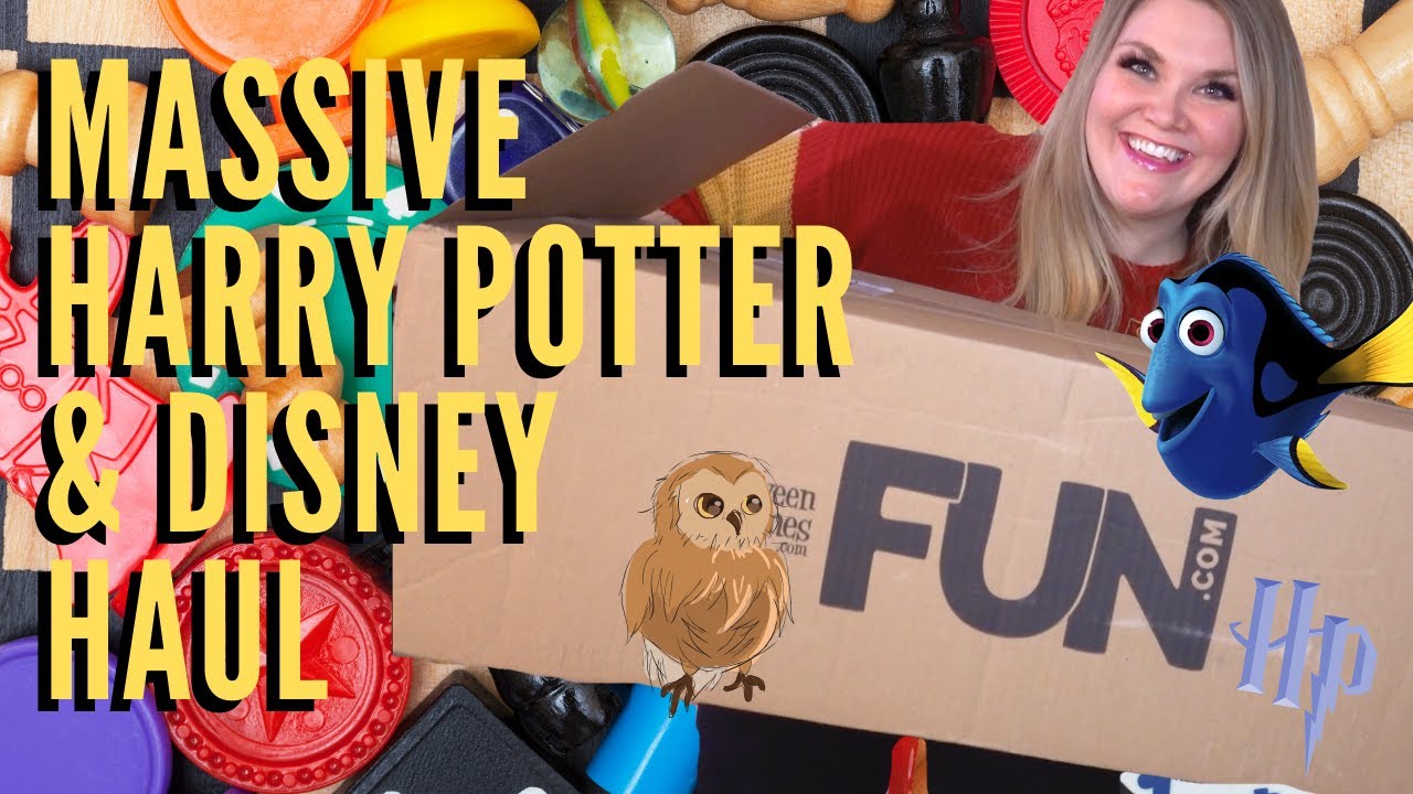 MASSIVE Harry Potter & Disney Fun.com Haul |  Board Game & Arts & Crafts