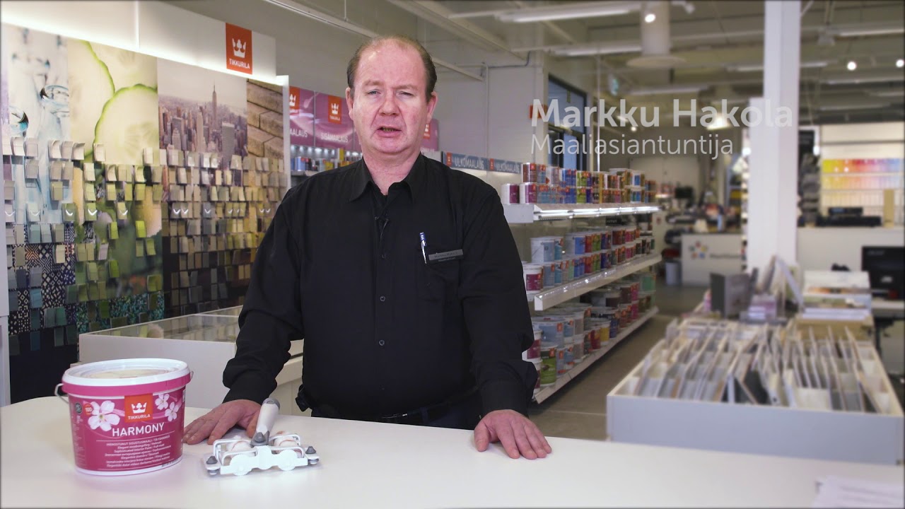 Värisilmä auttaa | Seinän ja katon maalauksen rajaus
