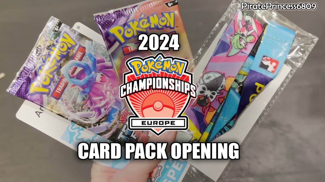 Pok&eacute;mon Card Pack Opening - EUIC 2024