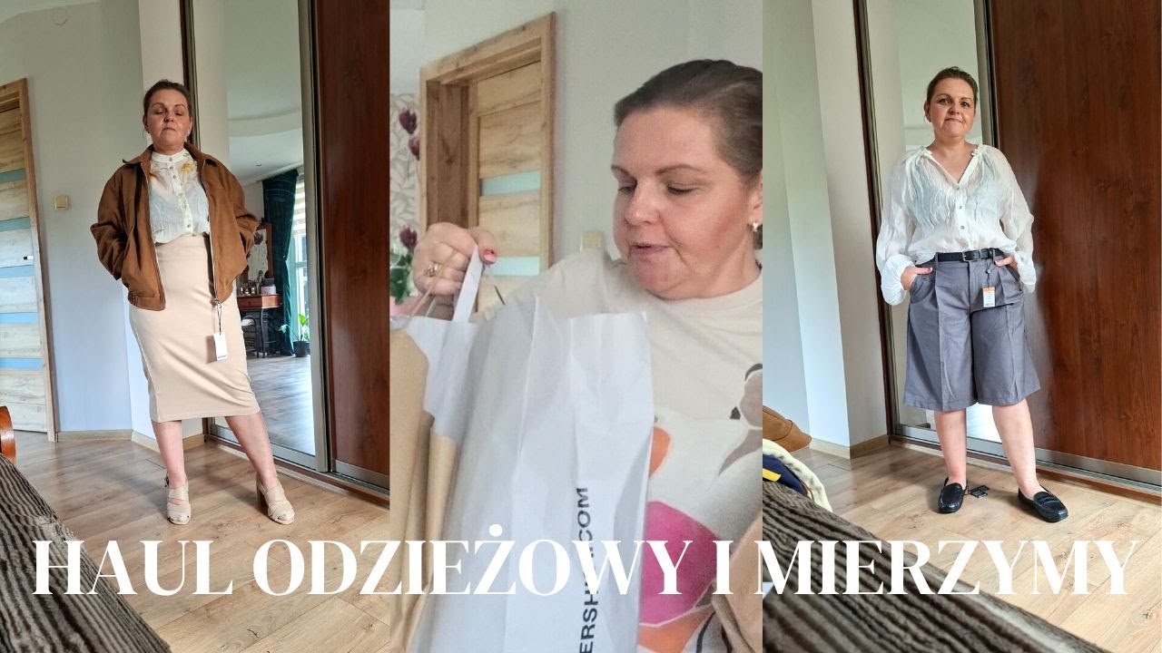 HAUL ODZIEŻOWY RESERVED, HOUSE, BERSHKA, OCHNIK/ MIERZYMY / ODDAĆ ZOSTAWIAĆ /
