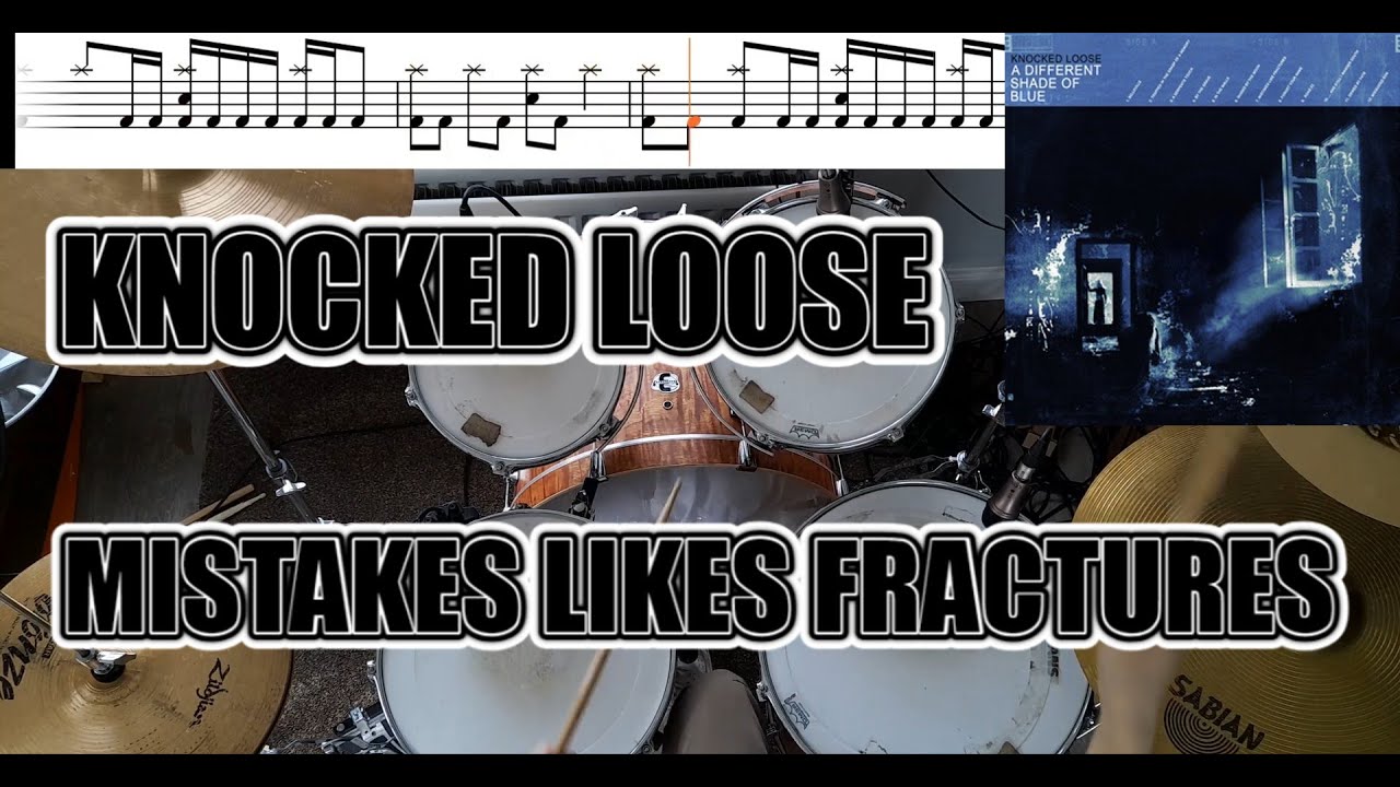 Knocked Loose - Mistakes Like Fractures - Drum Cover With SHEET MUSIC