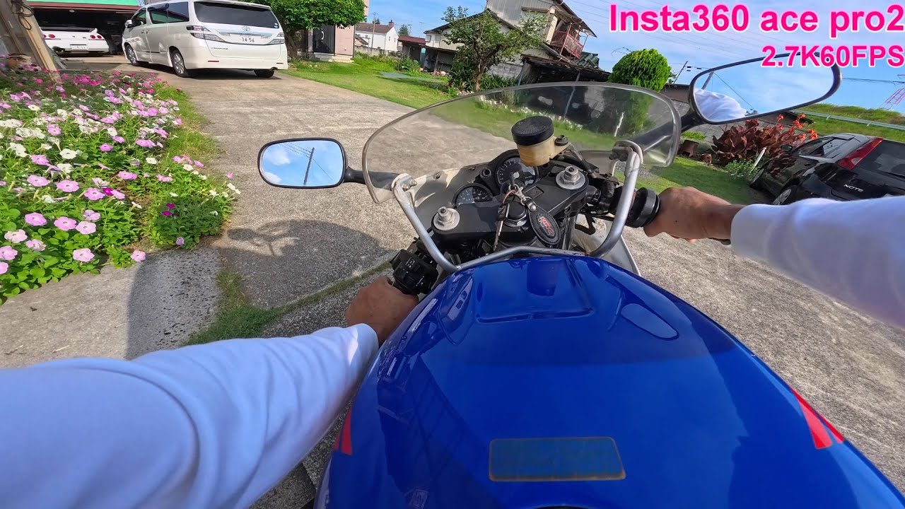 NSR250とInsat360 ace pro2