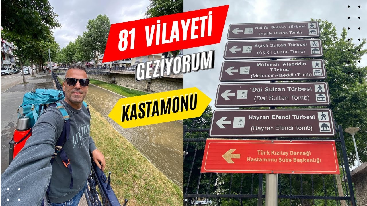 KASTAMONU VLOG | Tek Seferde 21 Şehir Geziyorum (3/21 - 55/81)