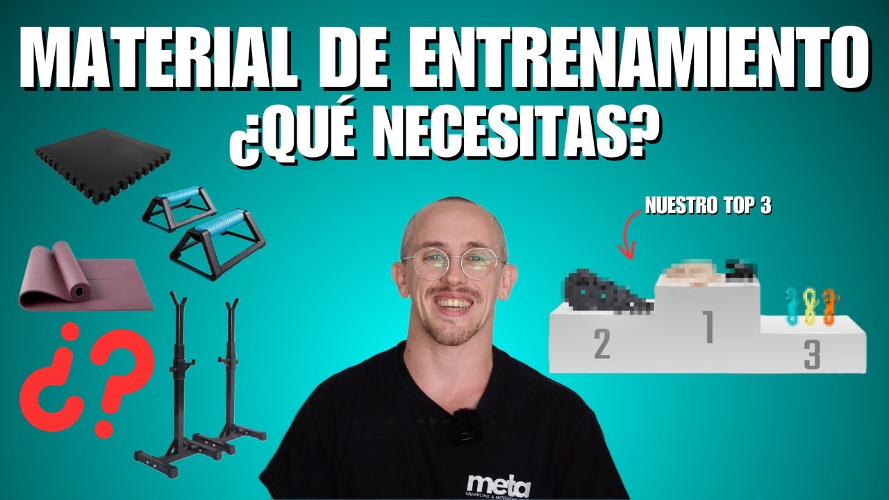 TOP 3 MATERIAL DE ENTRENAMIENTO | Lo que necesitas para entrenar bien