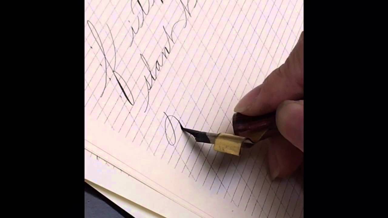 Some lessons in Spencerian - Calligraphy by Hoang