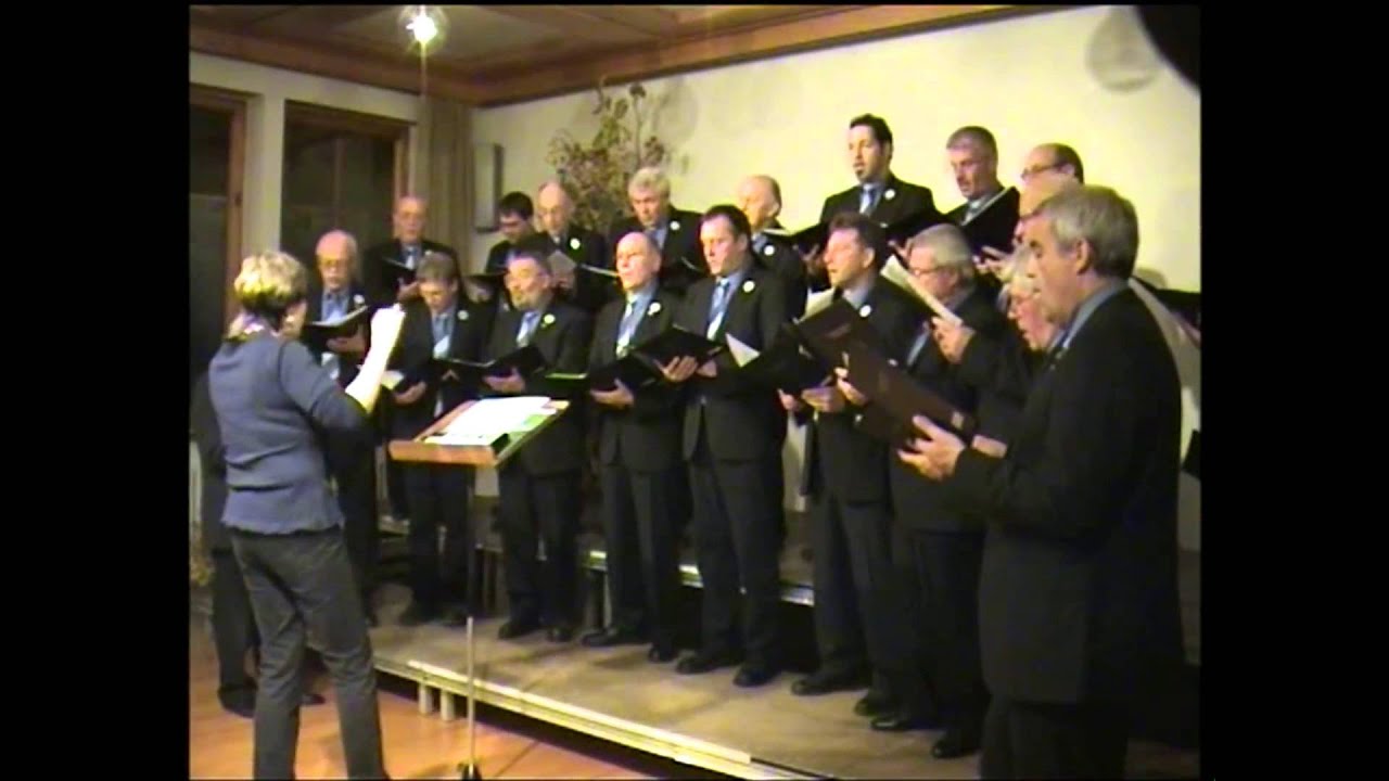 Der Frater Kellermeister gesungen vom Männerchor Oettinger Sängerverein 1861 e.v.   Okt 2012
