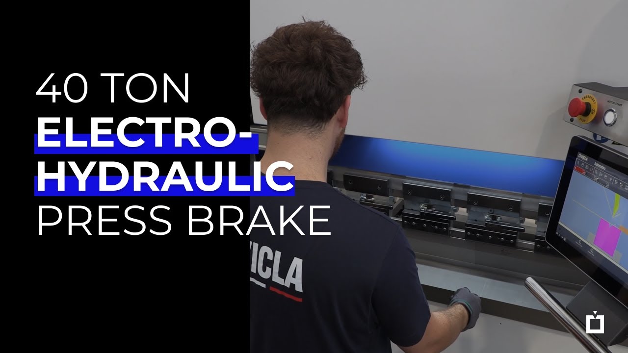 40-ton Electro-Hydraulic Press Brake