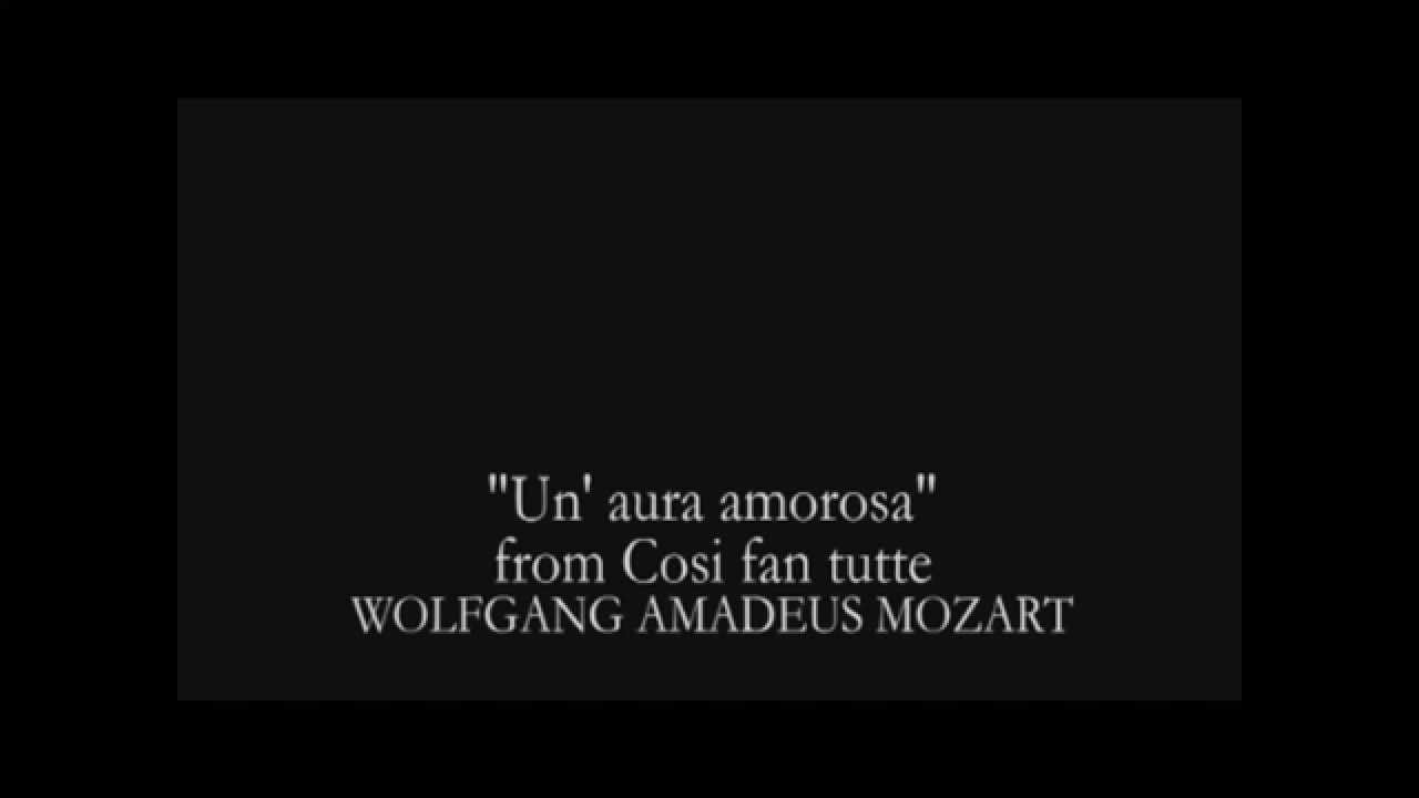 Un'aura amorosa - Cosi fan tutte - Mozart - Cyrille DUBOIS.wmv