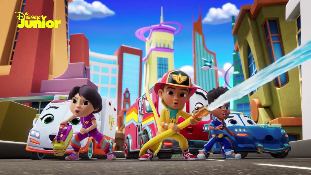 New Series | Firebuds 🚨 | Disney Junior Arabia