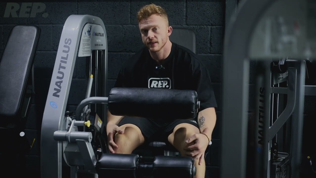 REP. Gym - Nautilus Nitro Leg Curl - Exercise Library