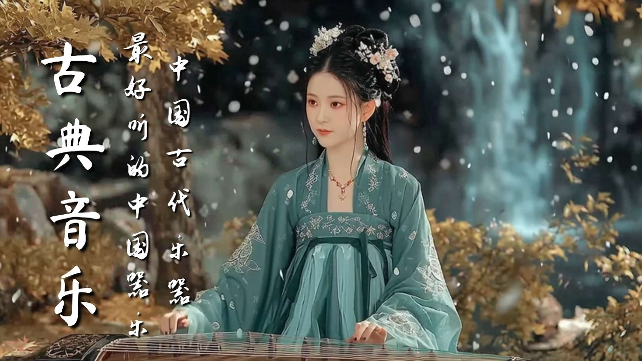 平靜的中國古典音樂：古筝、琵琶、竹笛和二胡 Calm Chinese Classical Music : Guzheng,Pipa,Bamboo Flute & Erhu #guzhengsound