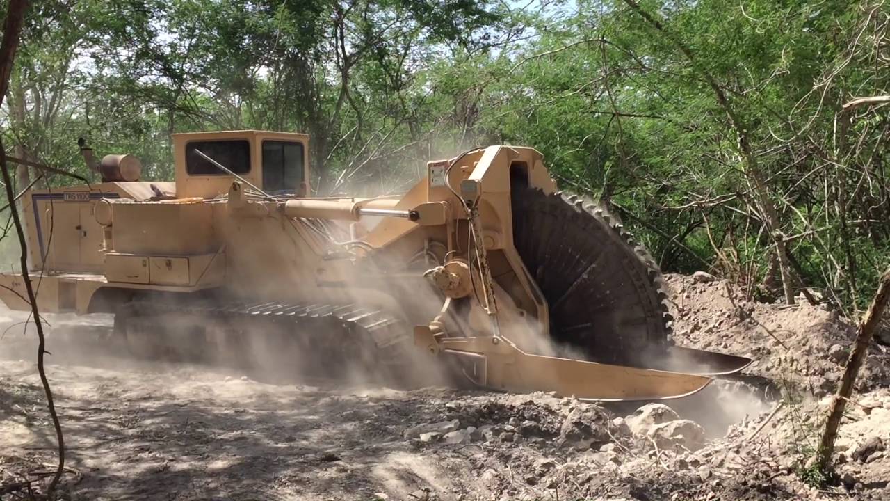 Tesmec TRS 1100 Rockwheel Trencher