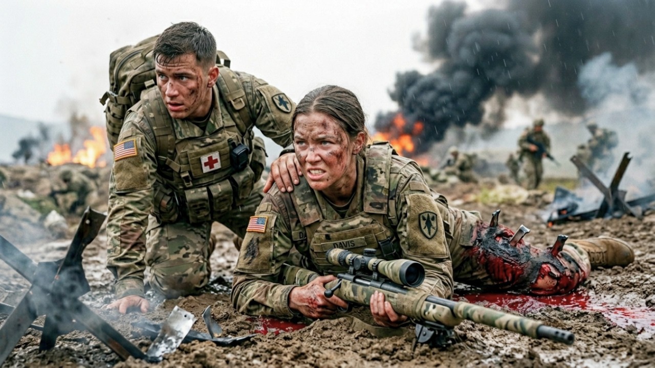 Walking On A Broken Leg In Silence — The SEAL Team Froze When The Medic Asked For Her Codename.